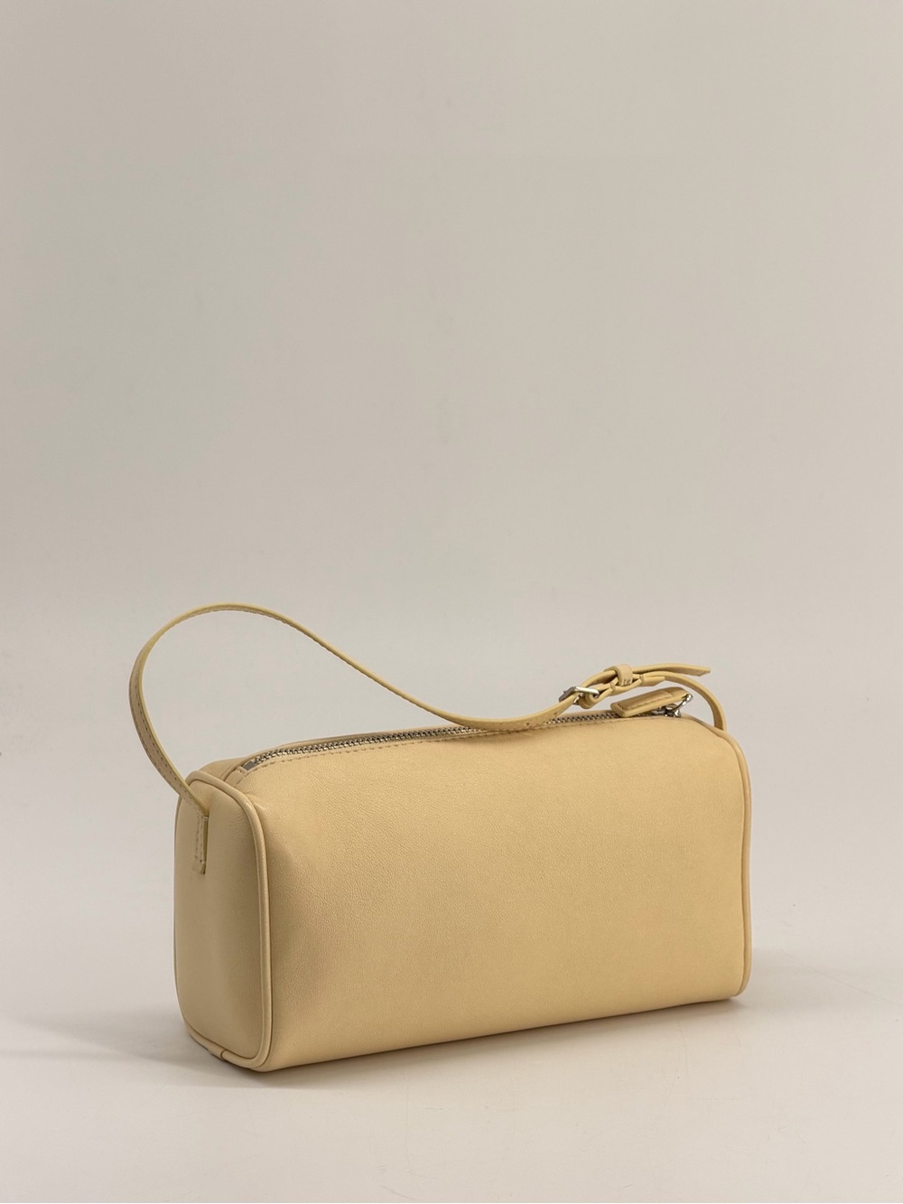 The Row 90's Sand Beige Leather Handbag